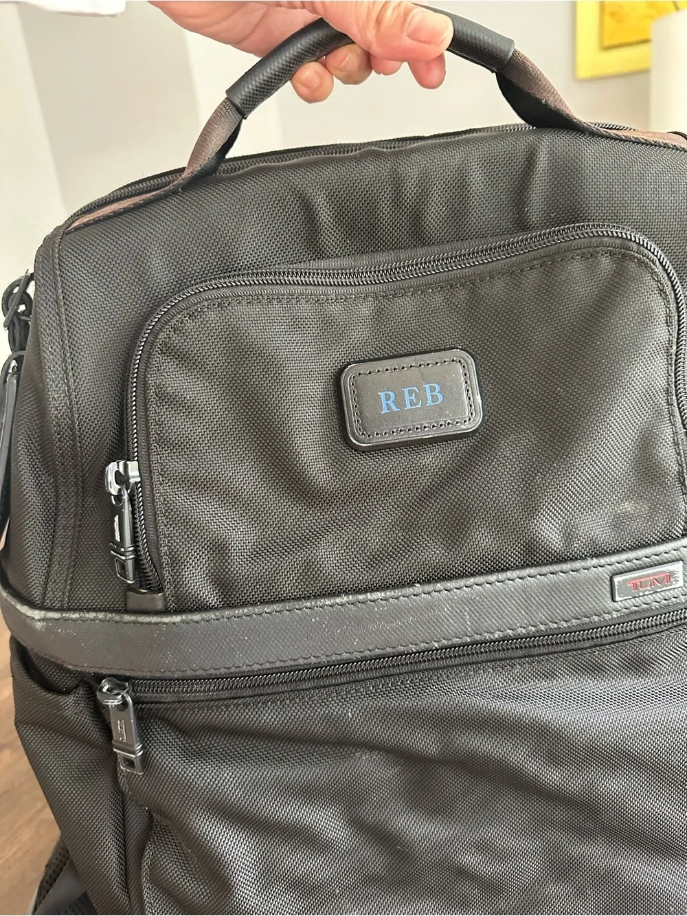 TUMI Unisex Alpha 3 Slim Solutions Brief backpack